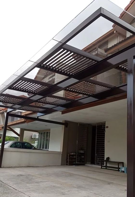 Tiang Kanopi Besi WF / H-Beam