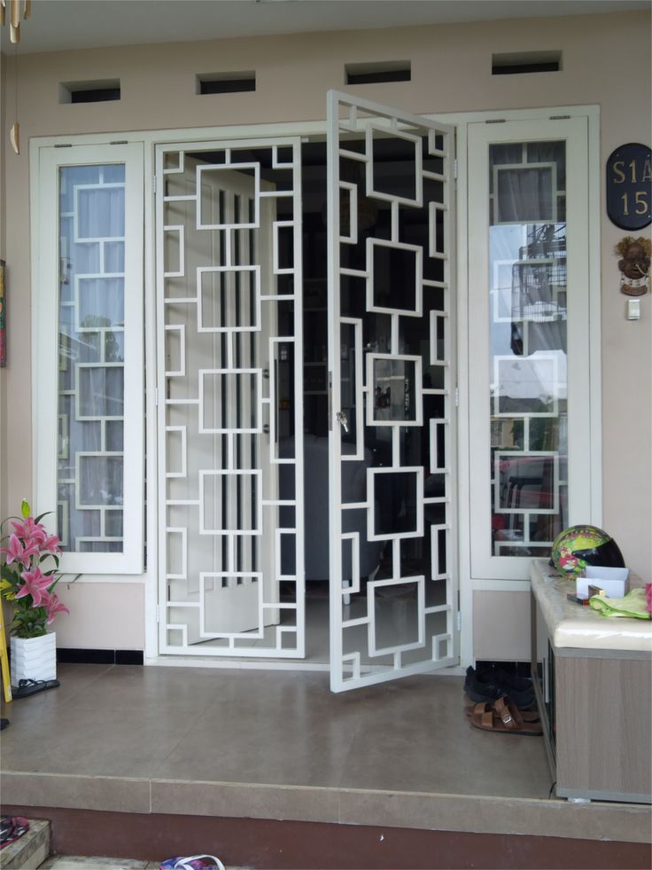 Teralis Pintu Besi Pengaman